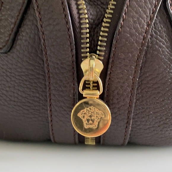 Versace genuine la Medusa leather small hobo bag - Picture 4 of 13